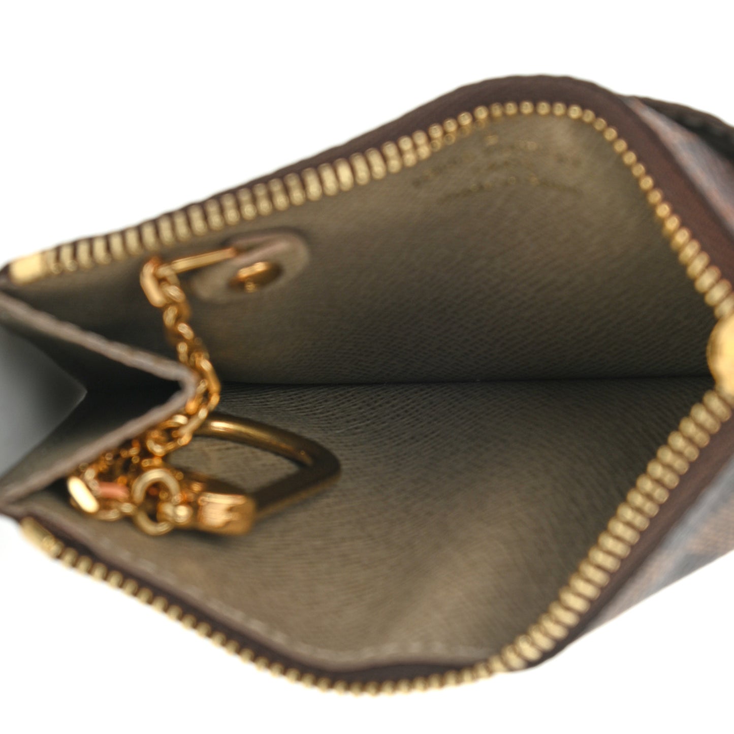 Damier Ebene Trunks and Bags Key Pouch