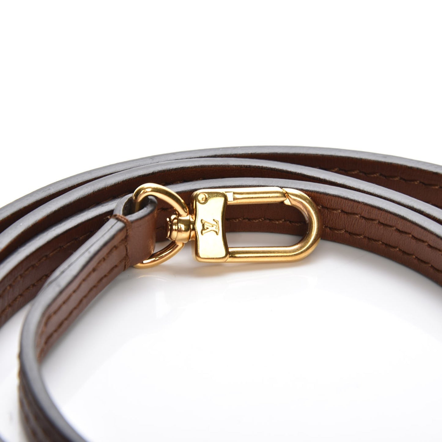 Calfskin Pallas Clutch Strap Havane