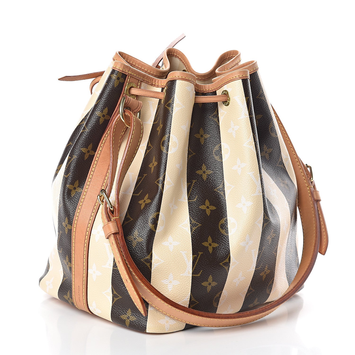 Louis Vuitton Monogram Rayures Petit Noe 2 of 9