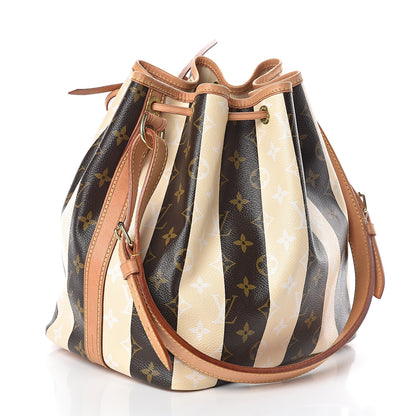 Louis Vuitton Monogram Rayures Petit Noe 2 of 9