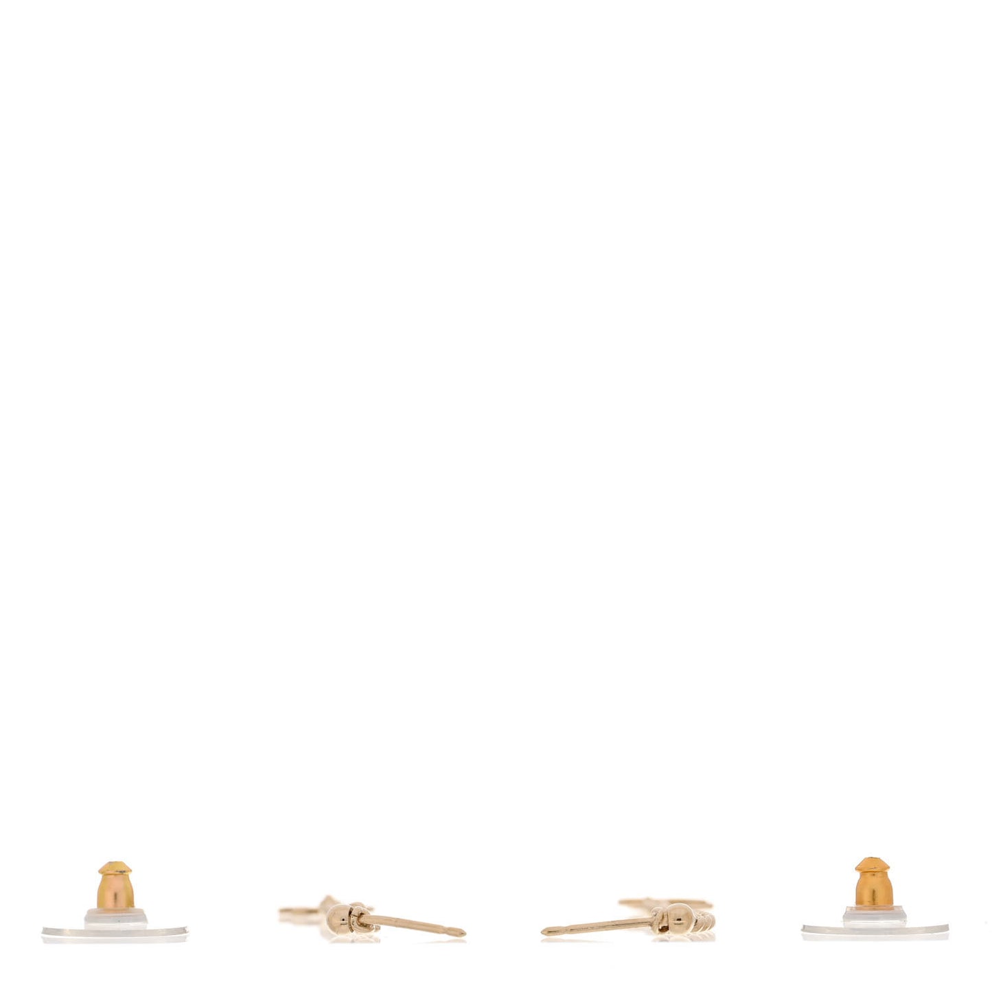 CC Long Drop Earrings Gold