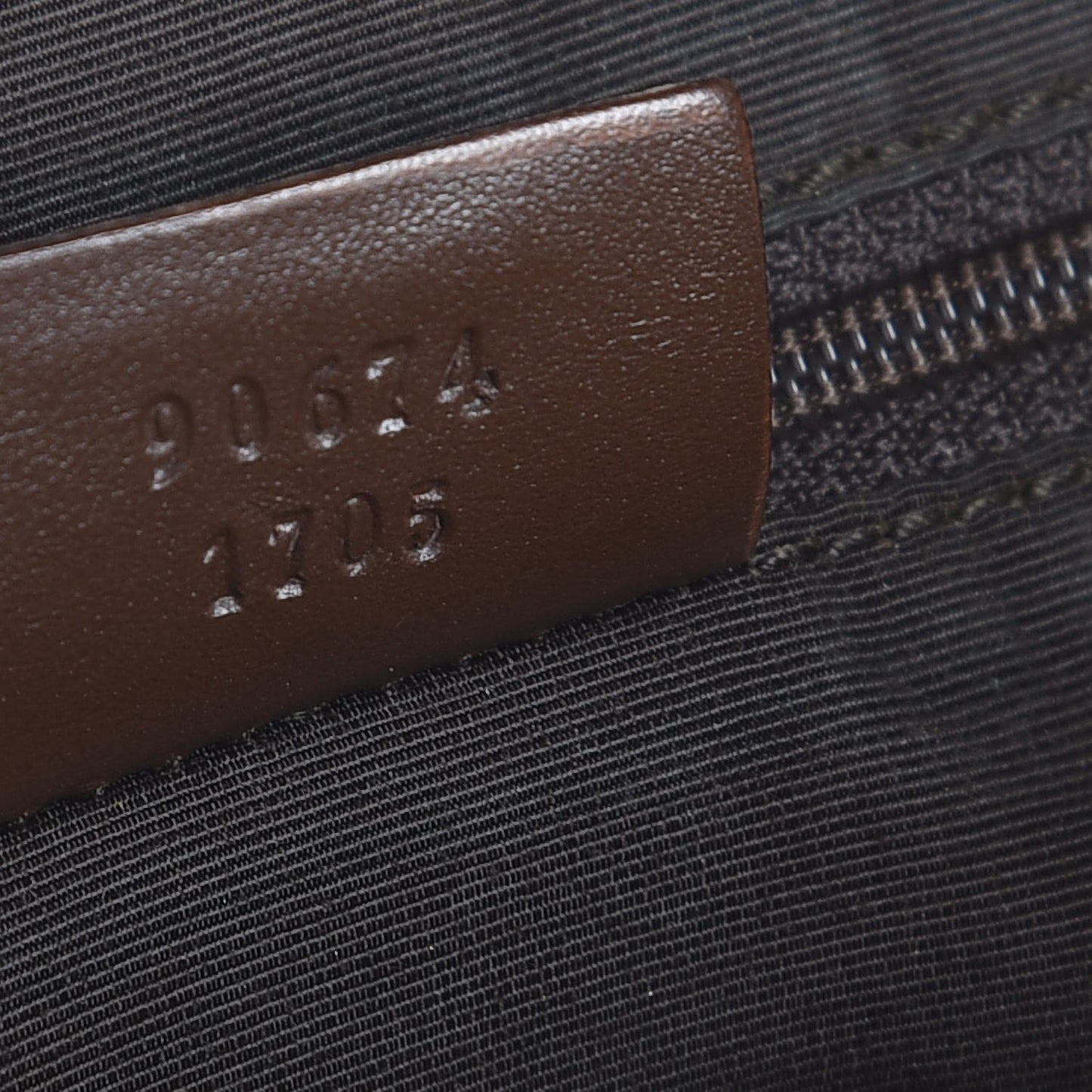 Monogram Tote Bag Brown