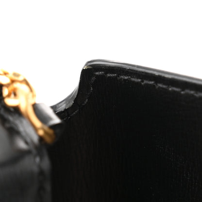 Saint Laurent Smooth Calfskin Monogram Phone Holder Crossbody Black 11 of 12
