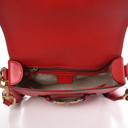 Gucci Ruinart Calfskin Medium Lady Web Shoulder Bag Hibiscus Red 6 of 10