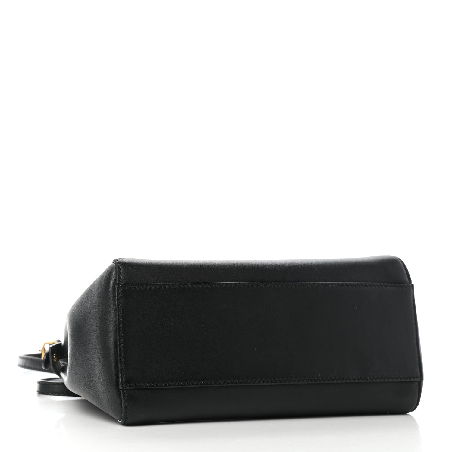 Fendi Nappa Mini Peekaboo Iconic Satchel Black 4 of 8