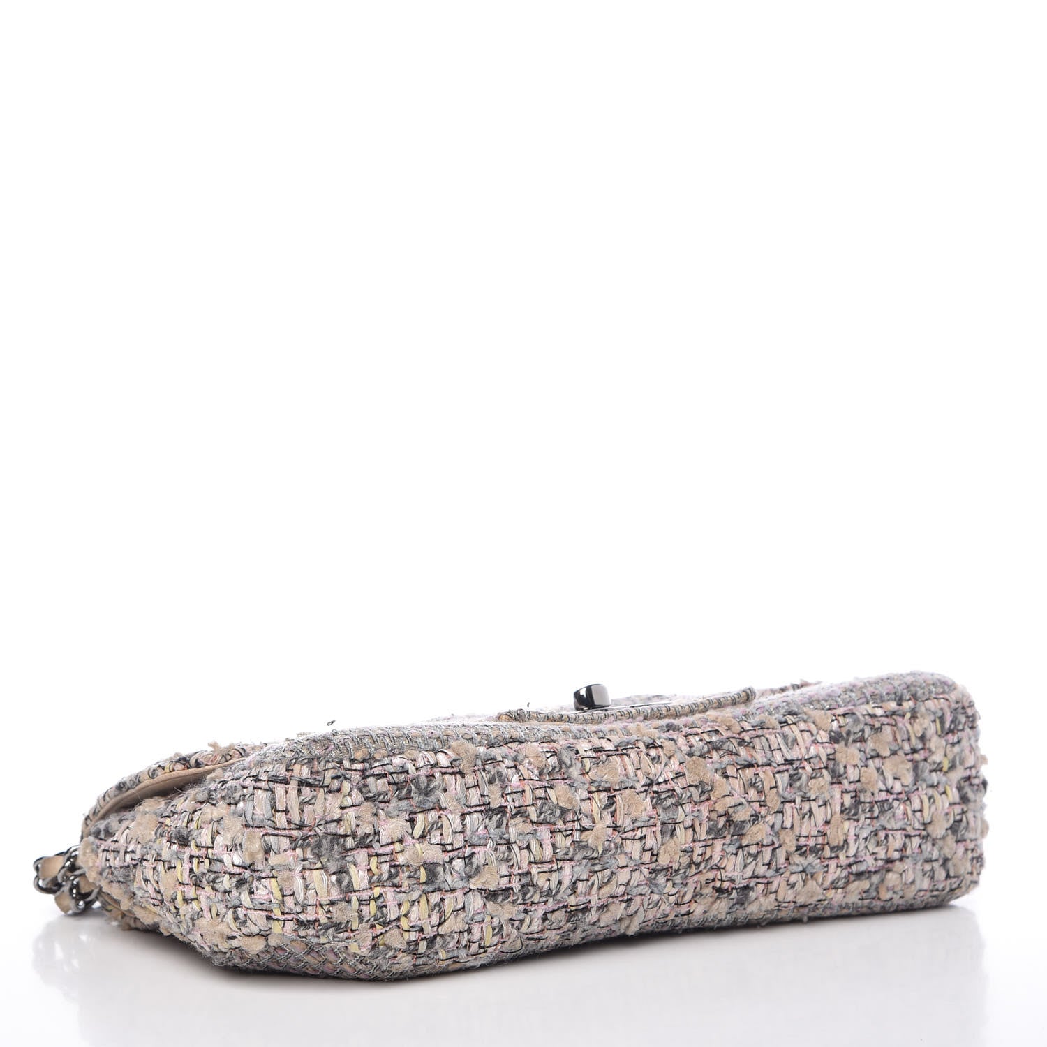 Chanel Tweed Medium Fantasy Flap Grey 5 of 12