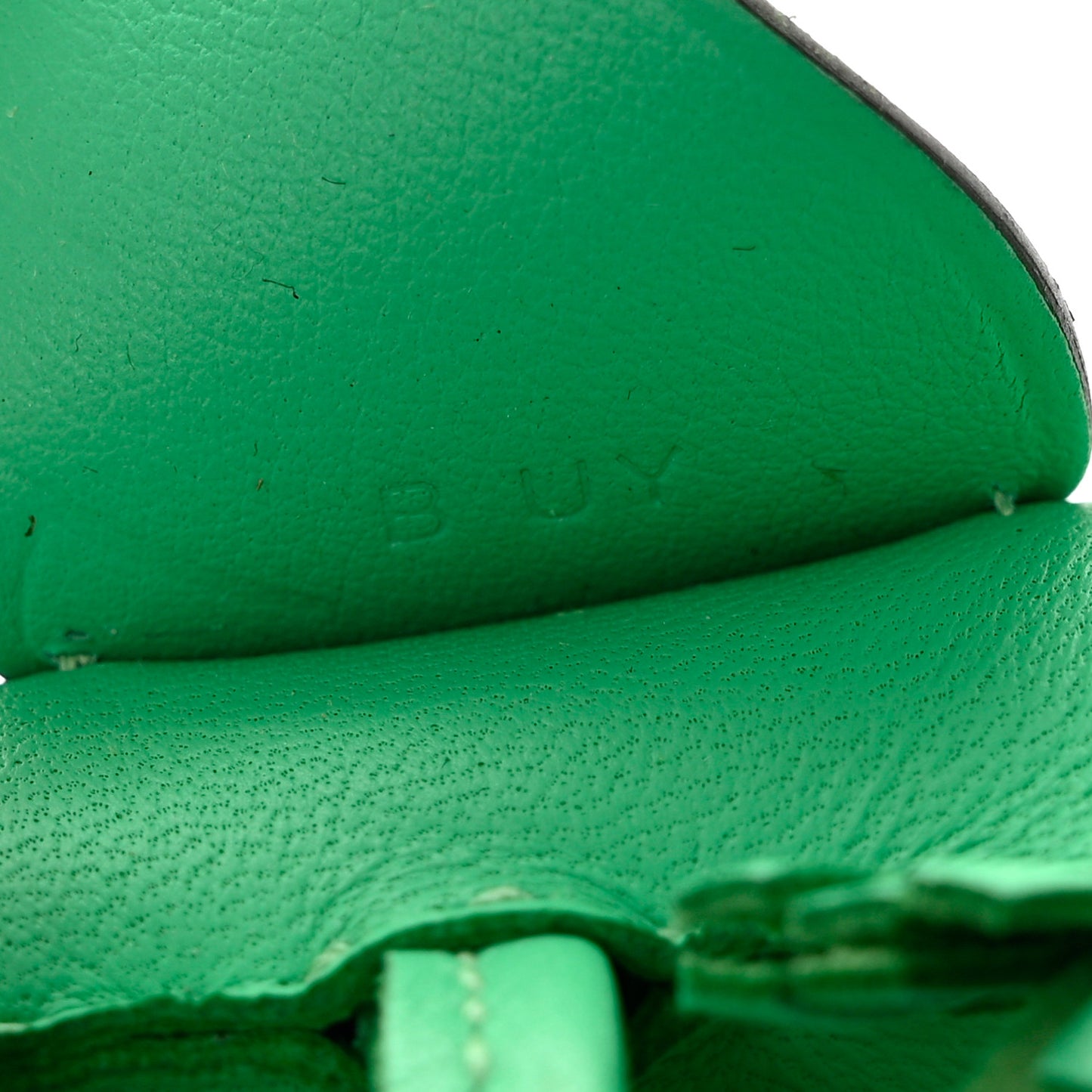 Milo Lambskin Grigri Rodeo Pegase Horse Bag Charm PM Vert Comics