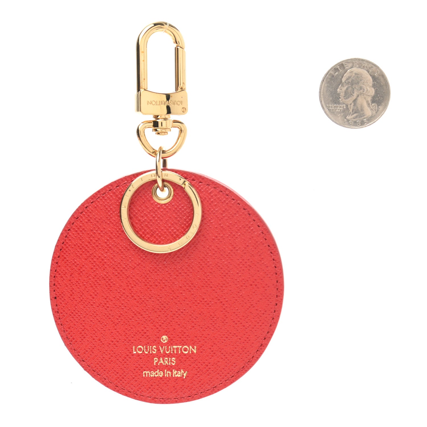 Louis Vuitton Monogram Illustre Totem Bag Charm Key Holder 2 of 4