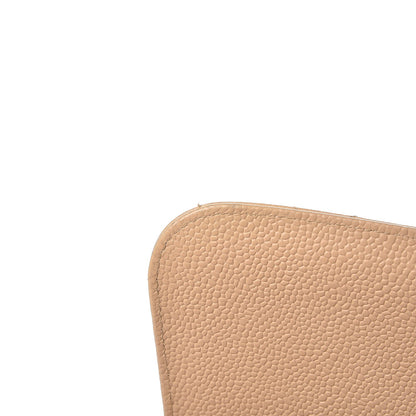 Chanel Caviar Quilted Jumbo Double Flap Beige Clair 12 of 14