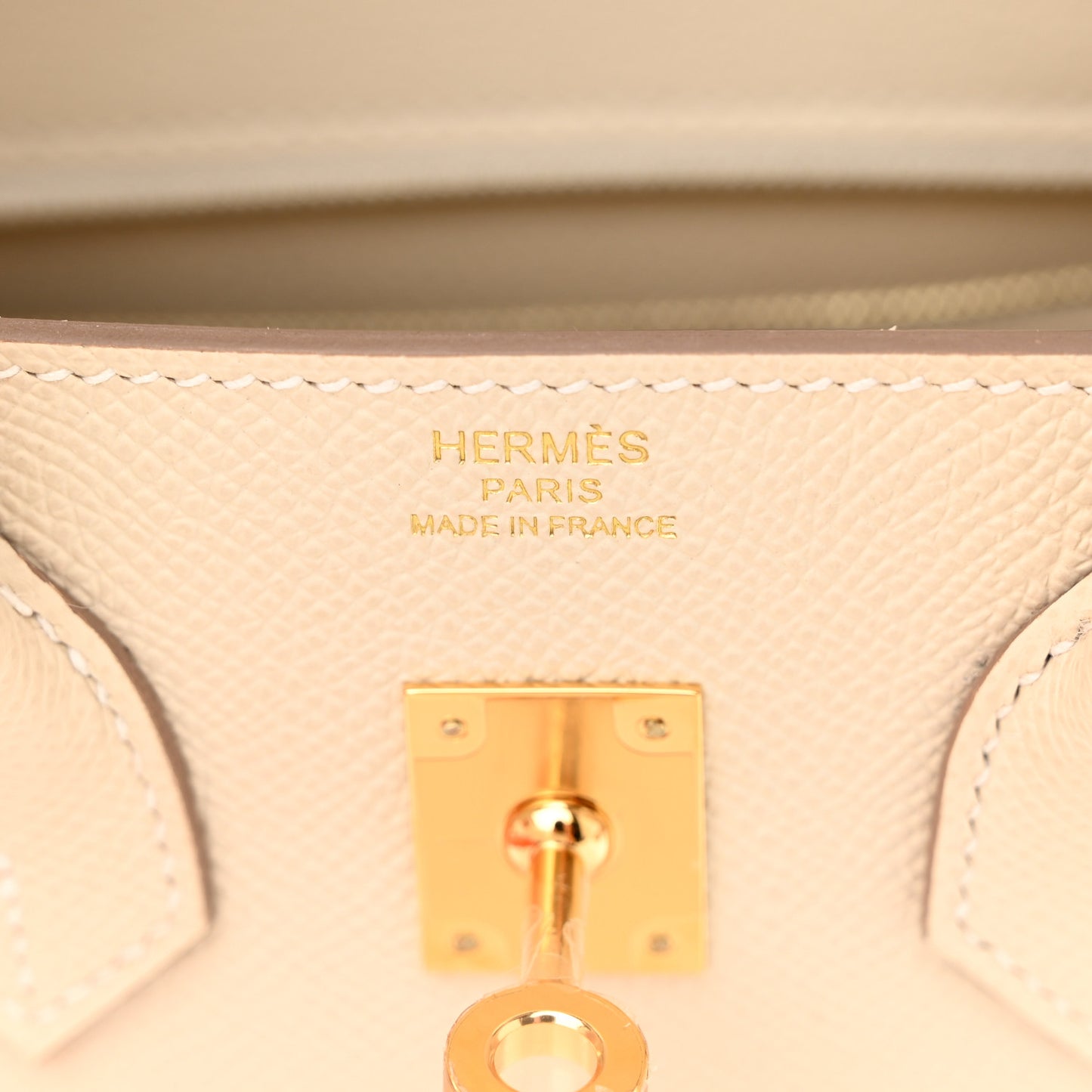 Epsom Birkin Sellier 25 Craie