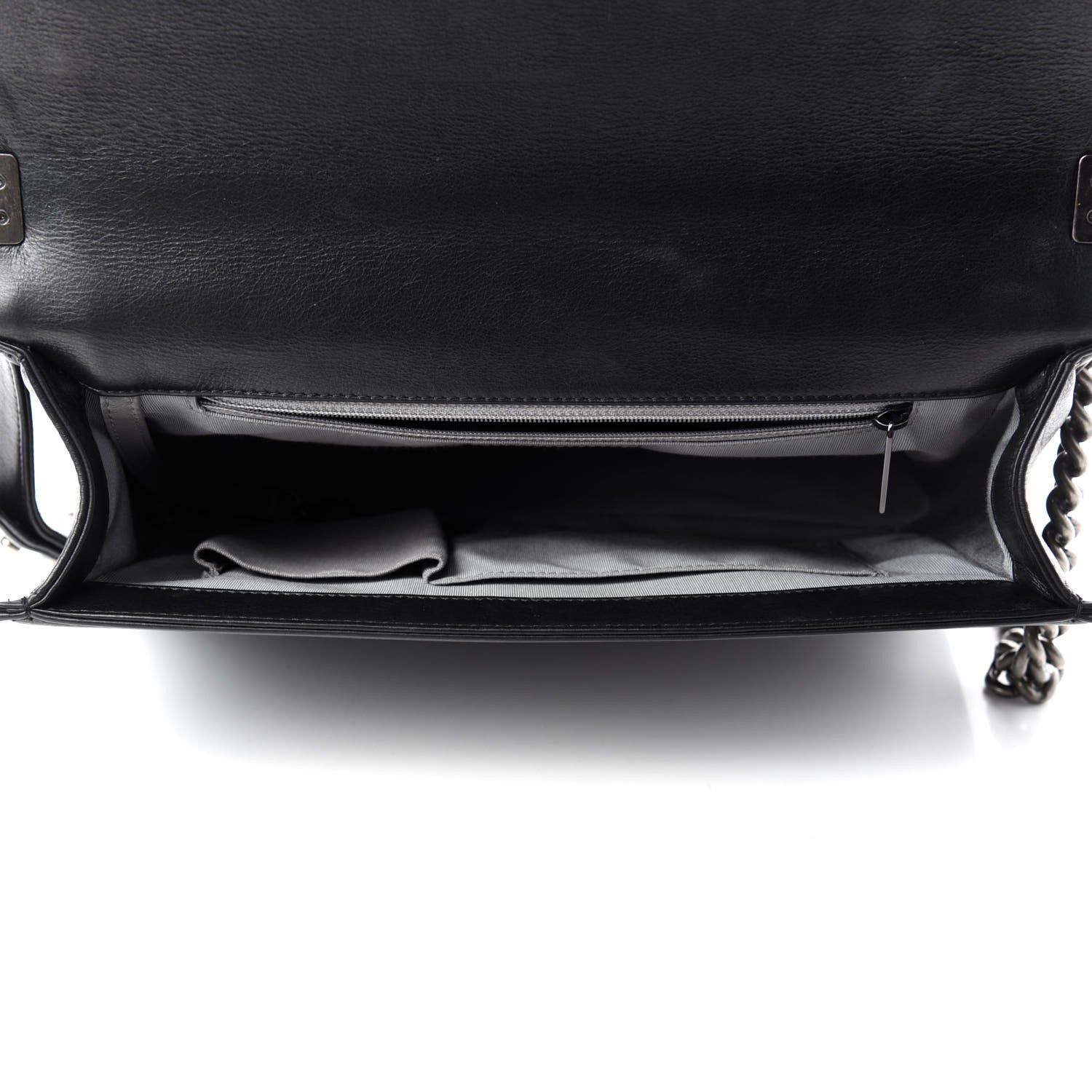 Chanel Calfskin Quilted Large Boy Flap Black 5 of 14