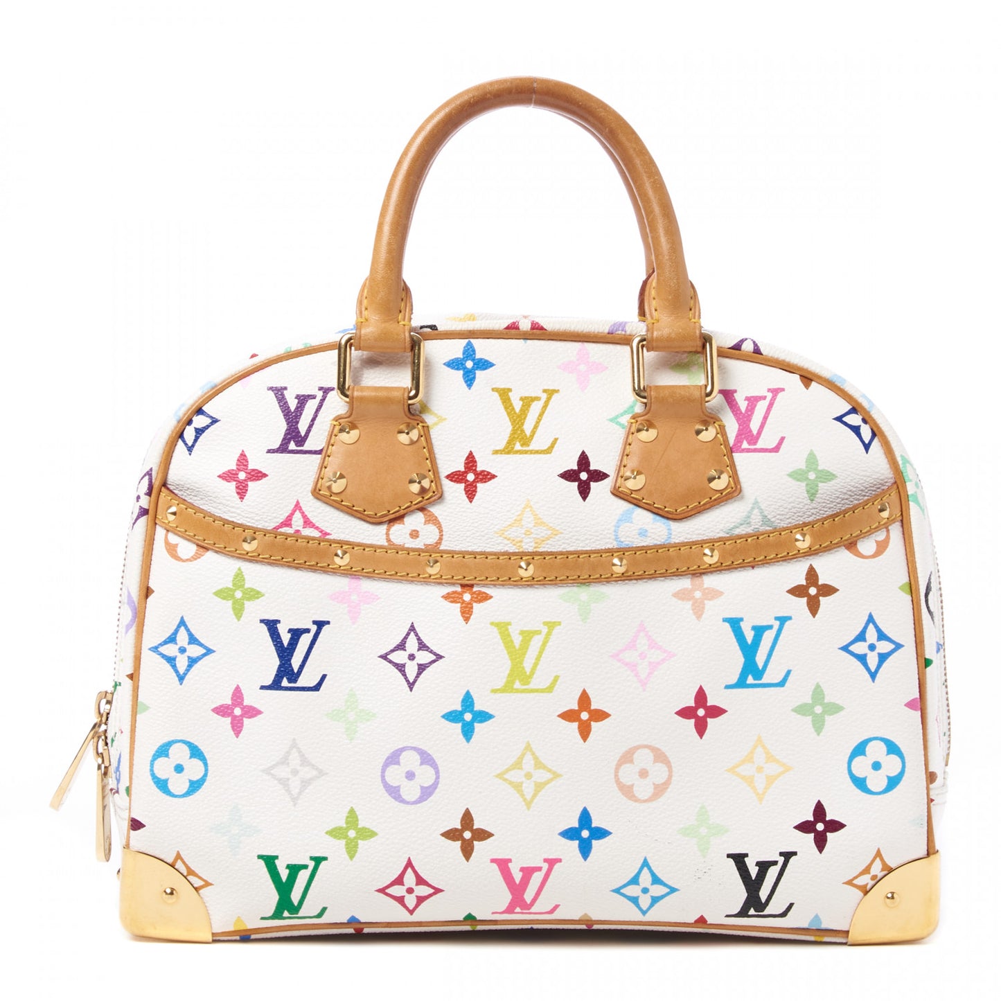Monogram Multicolor Trouville White