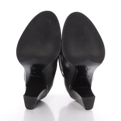 Louis Vuitton Calfskin Loyalty Ankle Boots 36 Black 7 of 10