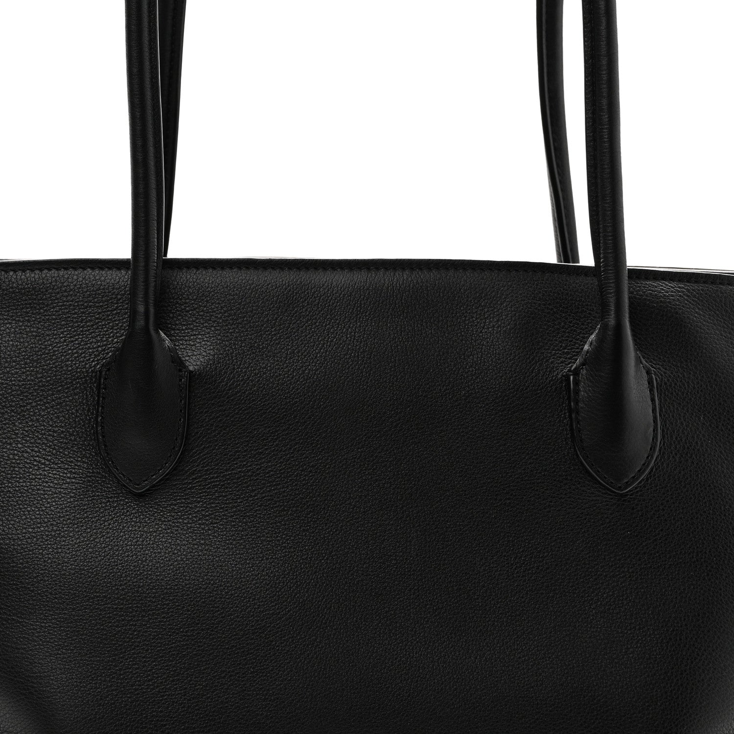 The Row Grained Calfskin Terrasse Bag Black 7 of 9