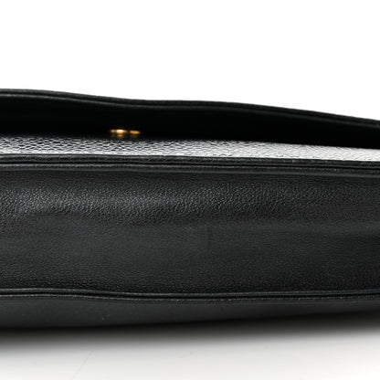 Chanel Caviar Timeless CC Wallet on Chain WOC Black 17 of 18