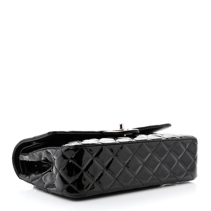 Chanel Patent Quilted Medium Double Flap Black 4 of 13