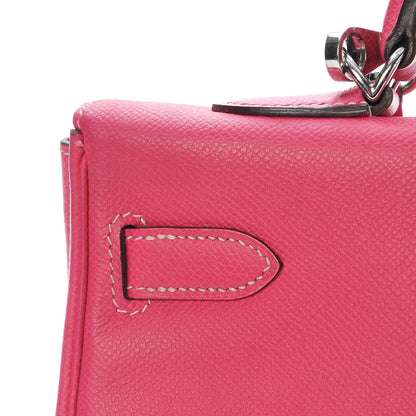 Hermes Epsom Candy Kelly Retourne 35 Rose Tyrien Rubis 34 of 38
