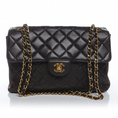 Chanel Lambskin Double Sided Medium Flap Brown 1 of 8