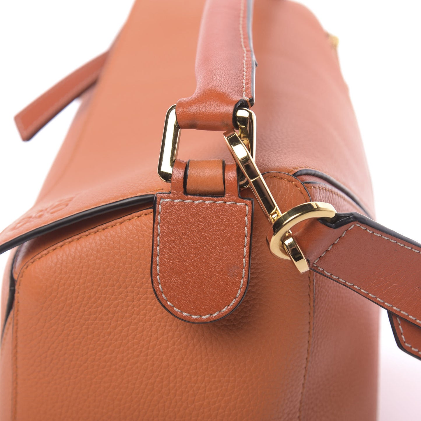 Calfskin Medium Puzzle Bag Orange