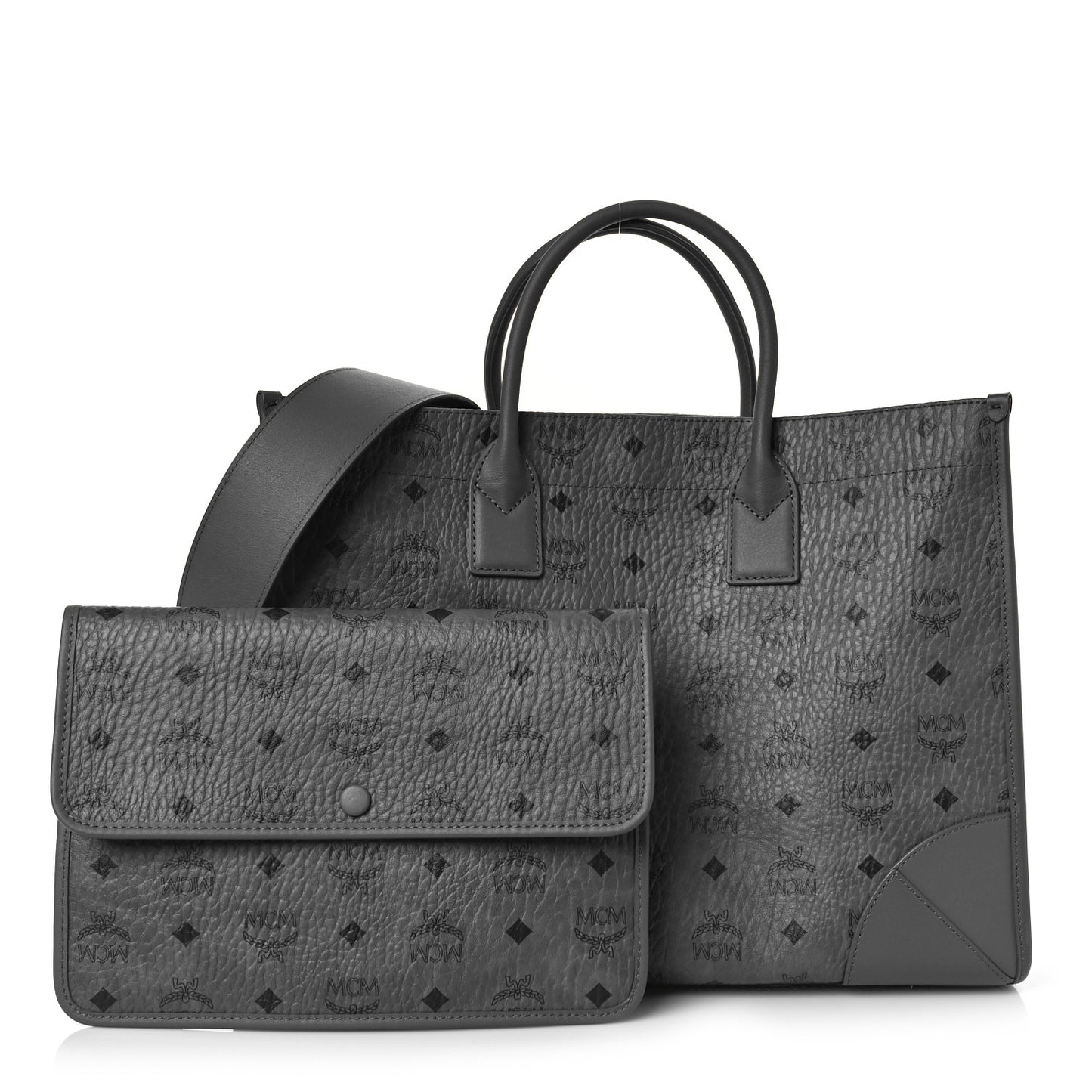 Visetos Large Munchen Tote Grey