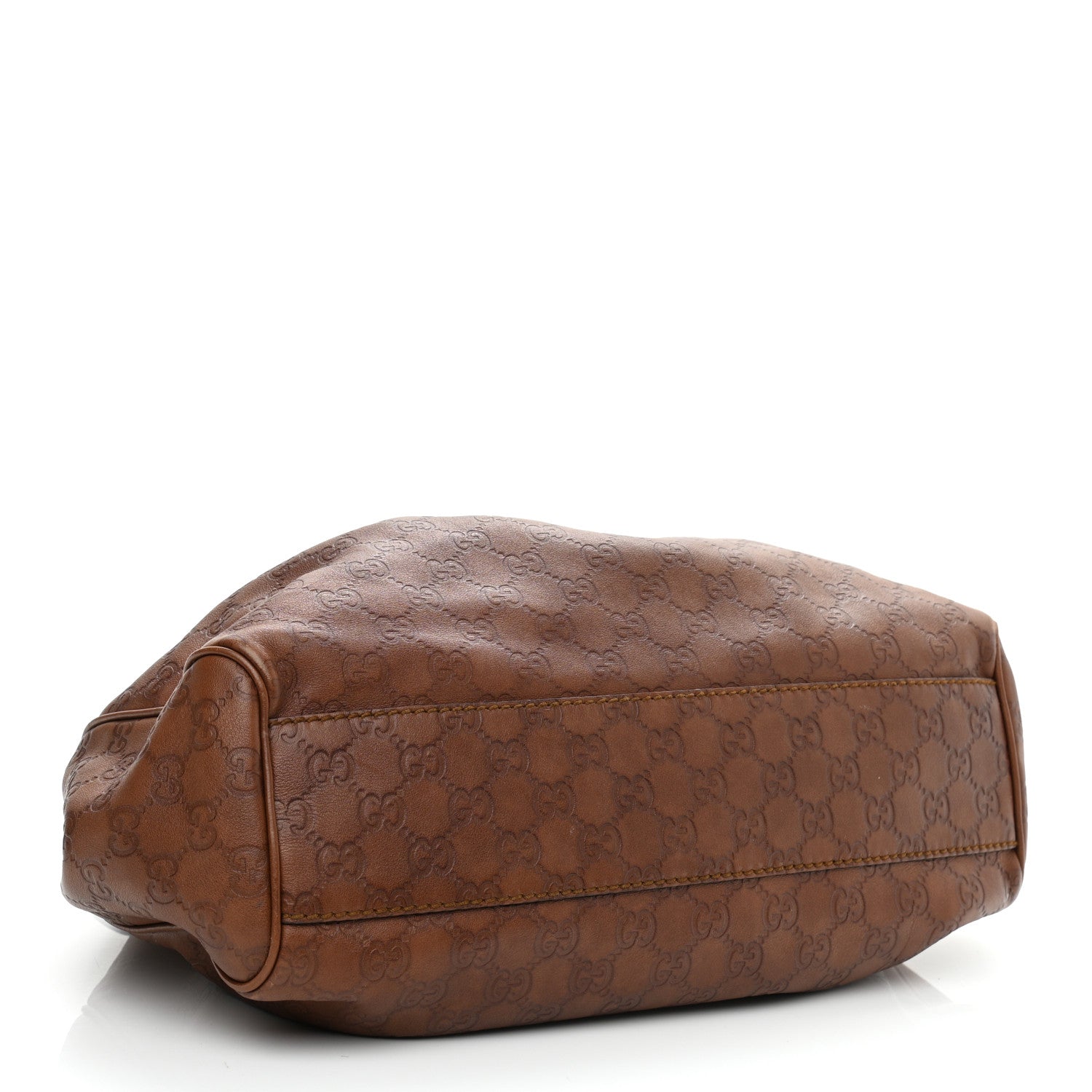 Gucci Guccissima Medium Sukey Tote Brown 4 of 16