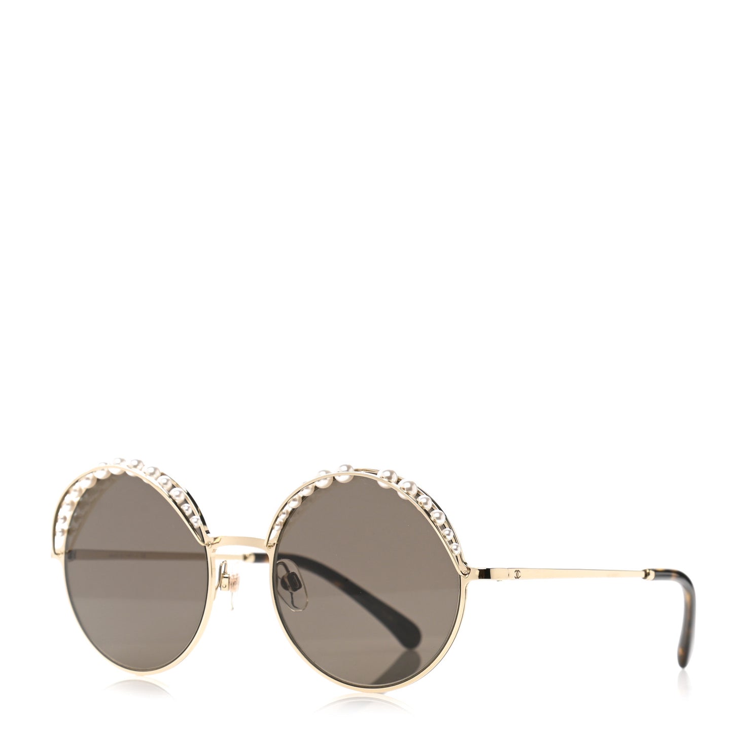 Pearl Round Sunglasses 4234-H Tortoise