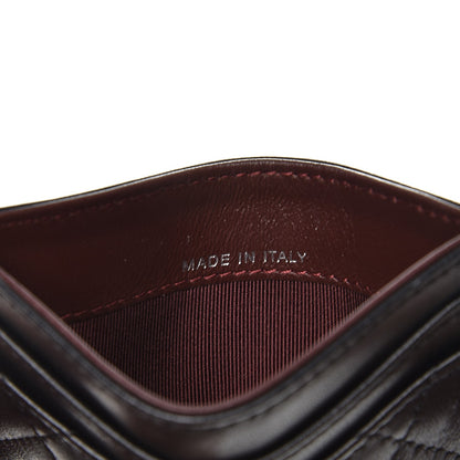 Chanel Lambskin Quilted Card Holder Black 7 of 9