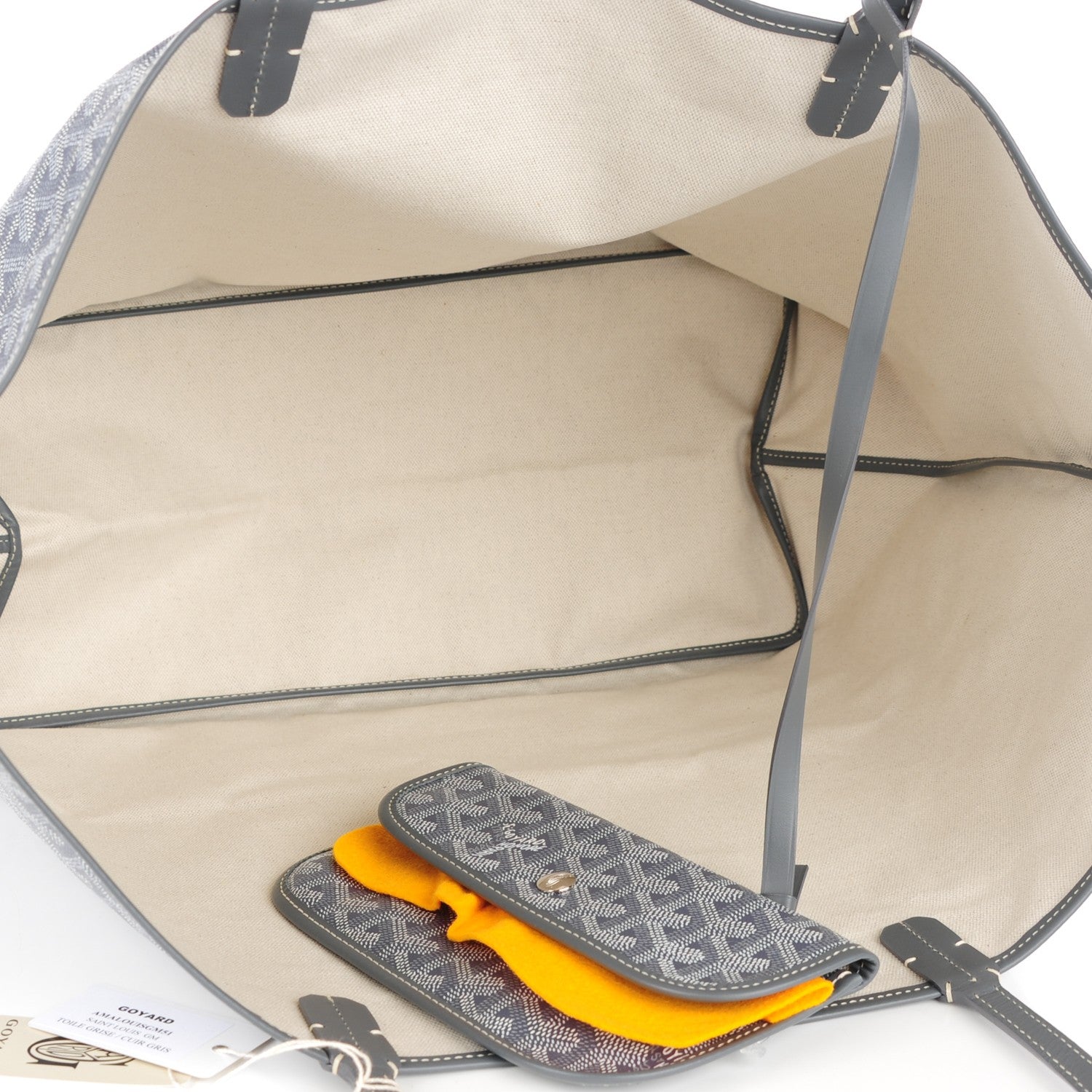 Goyard Goyardine Saint Louis GM Grey 5 of 8