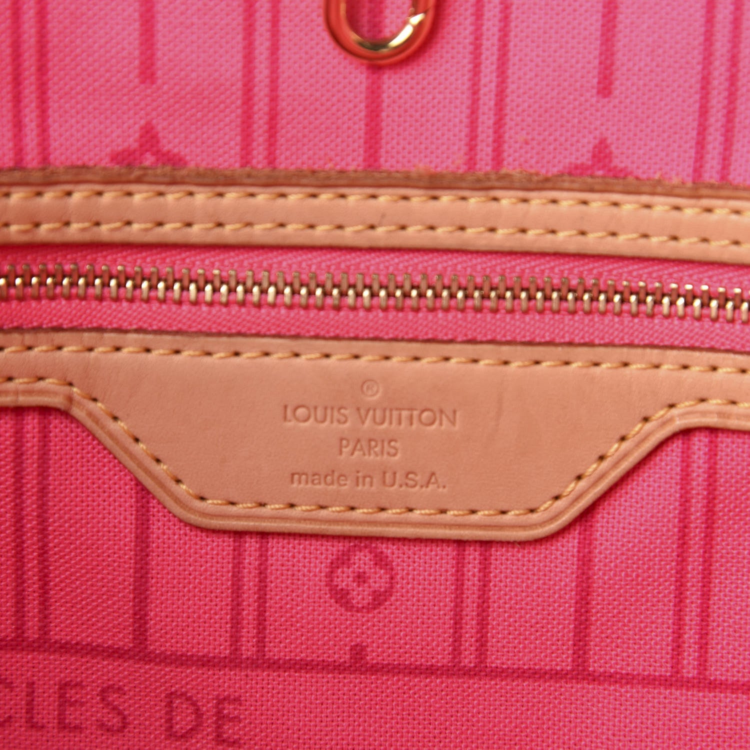 Louis Vuitton Monogram Roses Neverfull MM 8 of 10