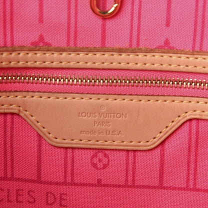 Louis Vuitton Monogram Roses Neverfull MM 8 of 10