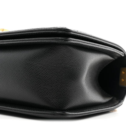 Chanel Caviar Quilted Medium Boy Flap Black 10 of 11