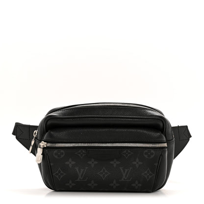 Louis Vuitton Taiga Monogram Outdoor Bumbag Black 1 of 13