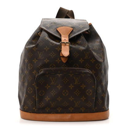 Louis Vuitton Monogram Montsouris GM Backpack 1 of 9