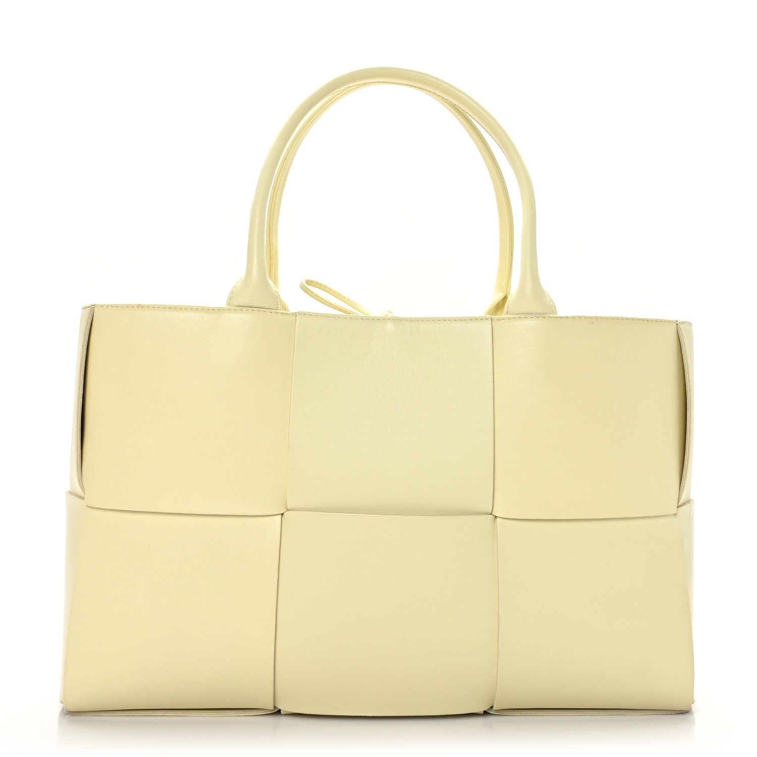 Bottega Veneta Calfskin Intreccio Medium Arco Tote Sherbert 3 of 9