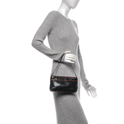 Chanel Lambskin Lax Pochette Black 2 of 7