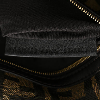 Fendi Fabric Jacquard FF 1974 Medium Baguette Tobacco Moro Black 7 of 11