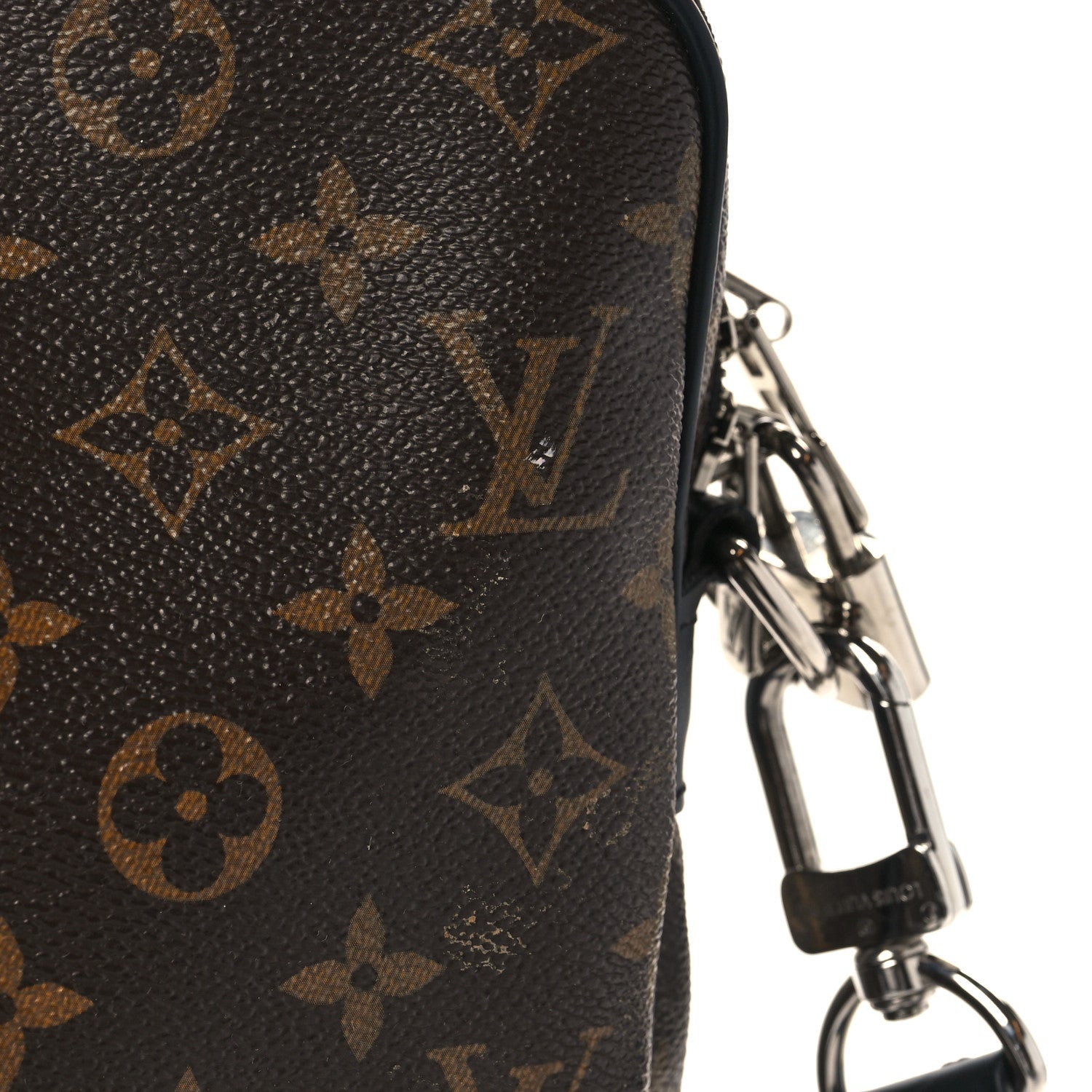 Louis Vuitton Monogram Macassar Porte-Documents Voyage PM 9 of 12