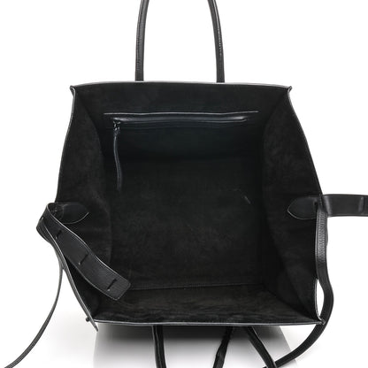 Celine Supple Calfskin Medium Phantom Luggage Black 5 of 7
