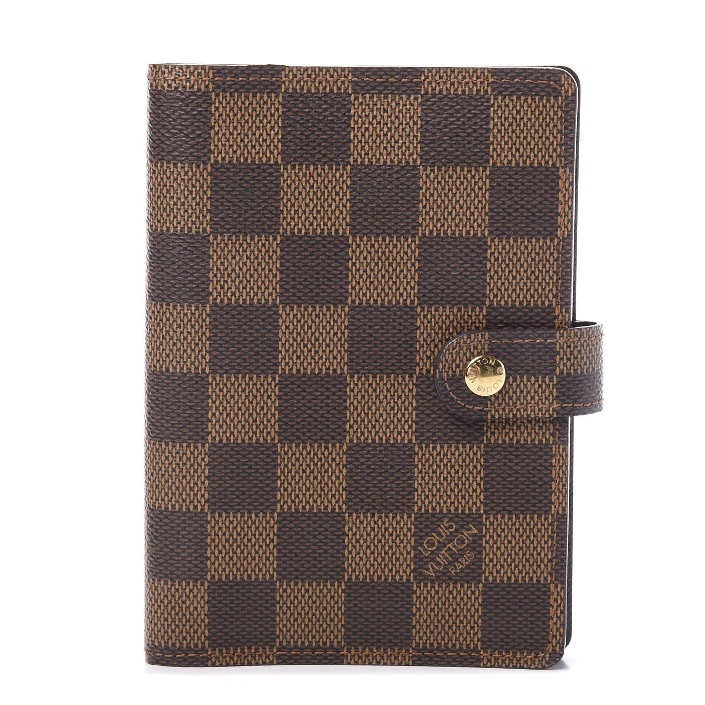 Damier Ebene Small Ring Agenda Cover