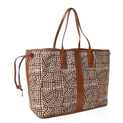 MCM Visetos Large Liz Reversible Shopper Tote Cognac 11 of 23