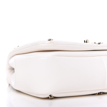 Chanel Lambskin Small Entwined Chain Flap White 6 of 11