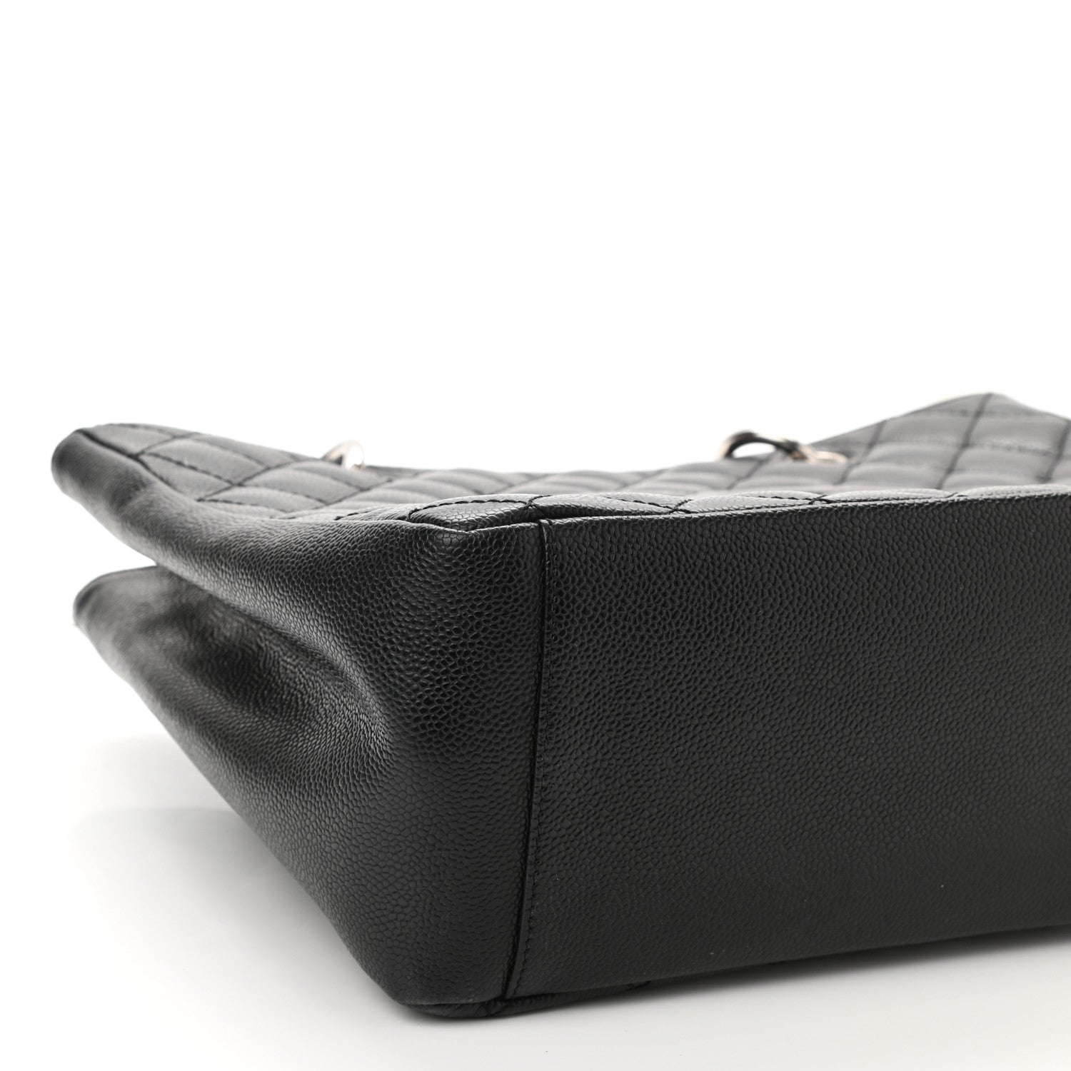 Chanel Caviar Quilted Grand Shopping Tote GST Black 9 of 15
