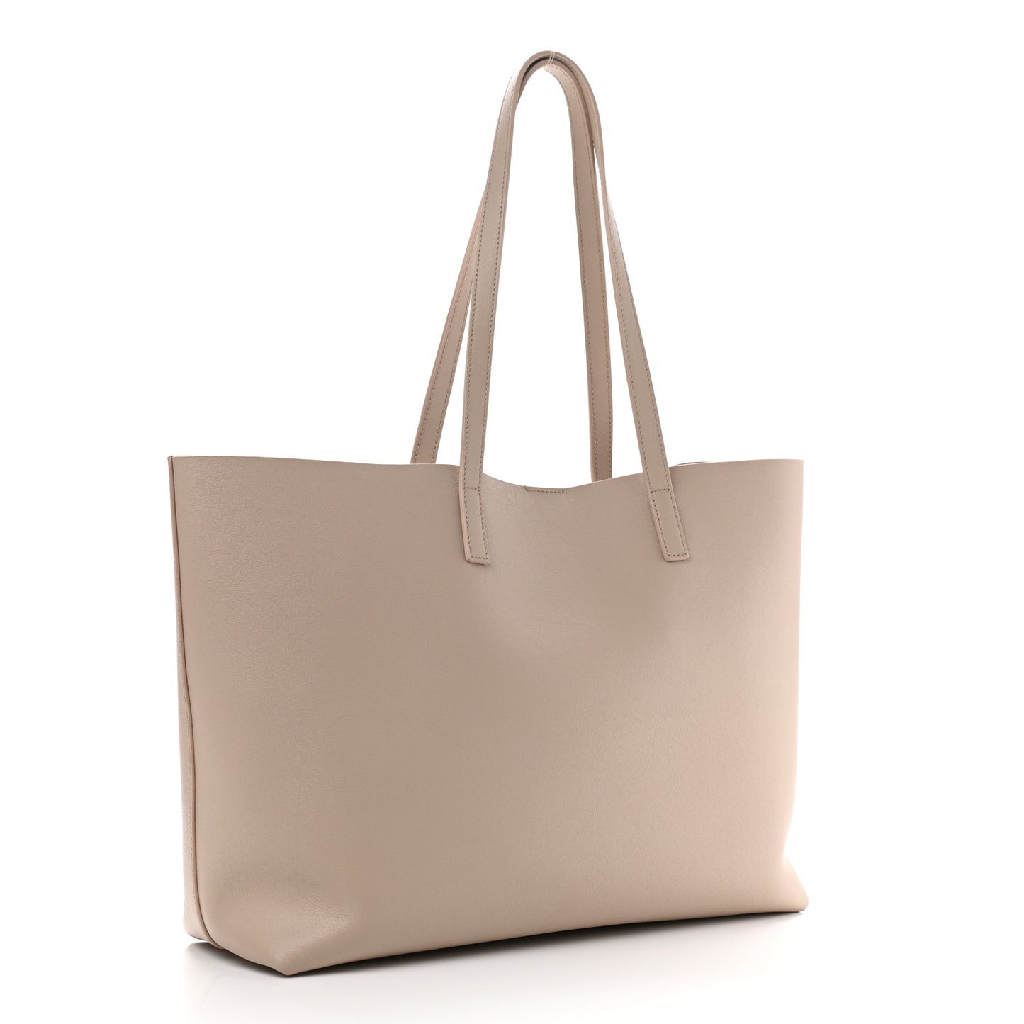 Calfskin Large Shopping Tote Natural