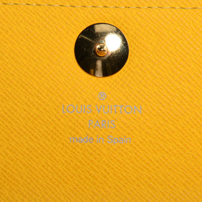 Louis Vuitton Monogram Multicolor Sarah Wallet White Citron 6 of 8