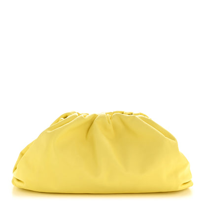 Bottega Veneta Smooth Butter Calf The Pouch Oversized Clutch Sherbert 1 of 11
