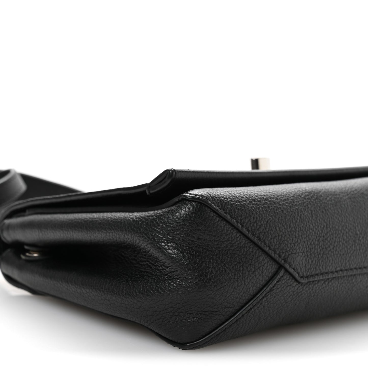 Calfskin Lockme II Chain Bag BB Black