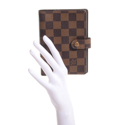 Louis Vuitton Damier Ebene Small Ring Agenda Cover 2 of 7