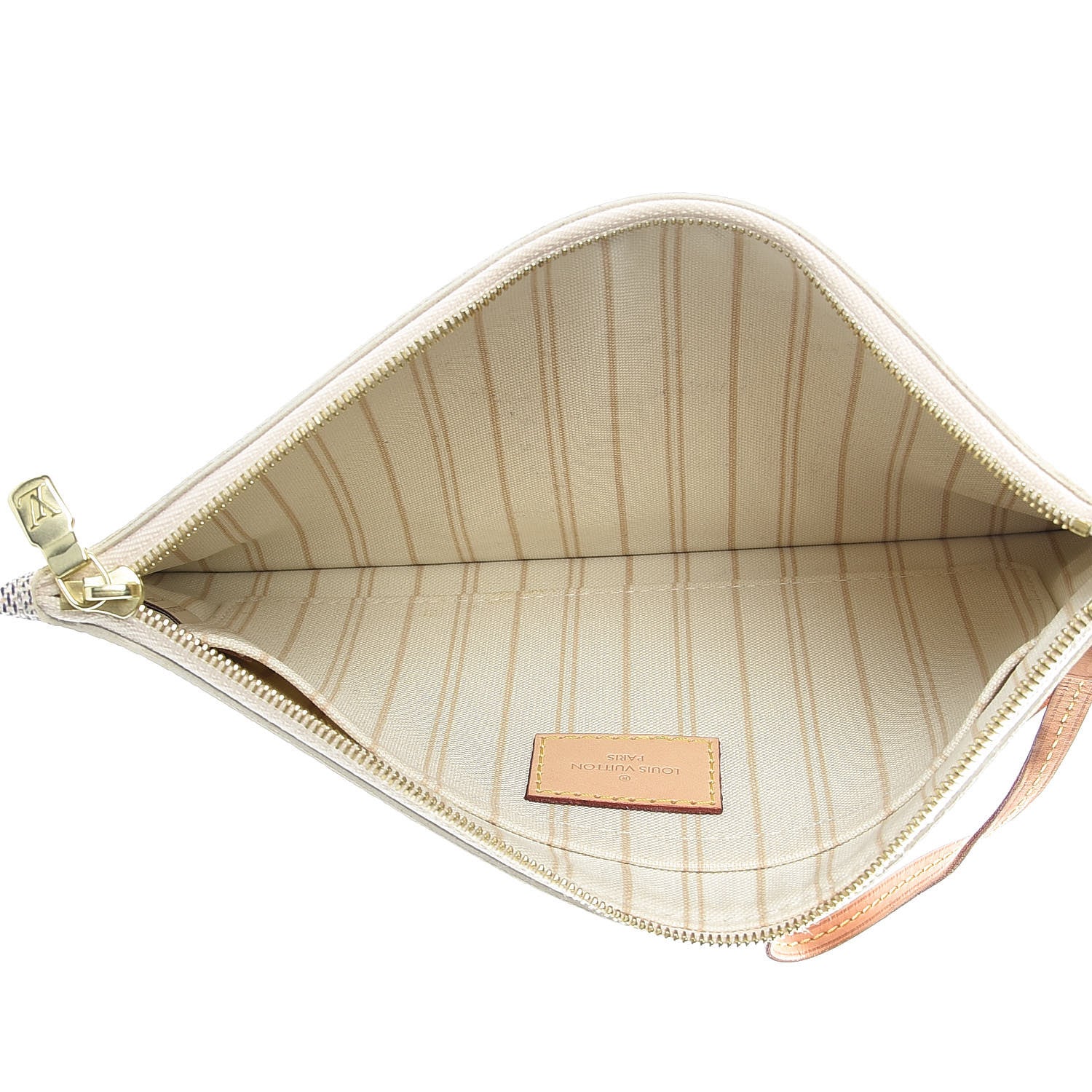 Louis Vuitton Damier Azur Neverfull MM GM Pochette 5 of 11