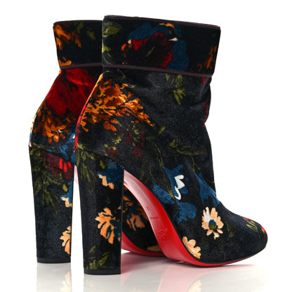 Christian Louboutin Veau Velours Moulamax 85 Booties 40 Black 4 of 7