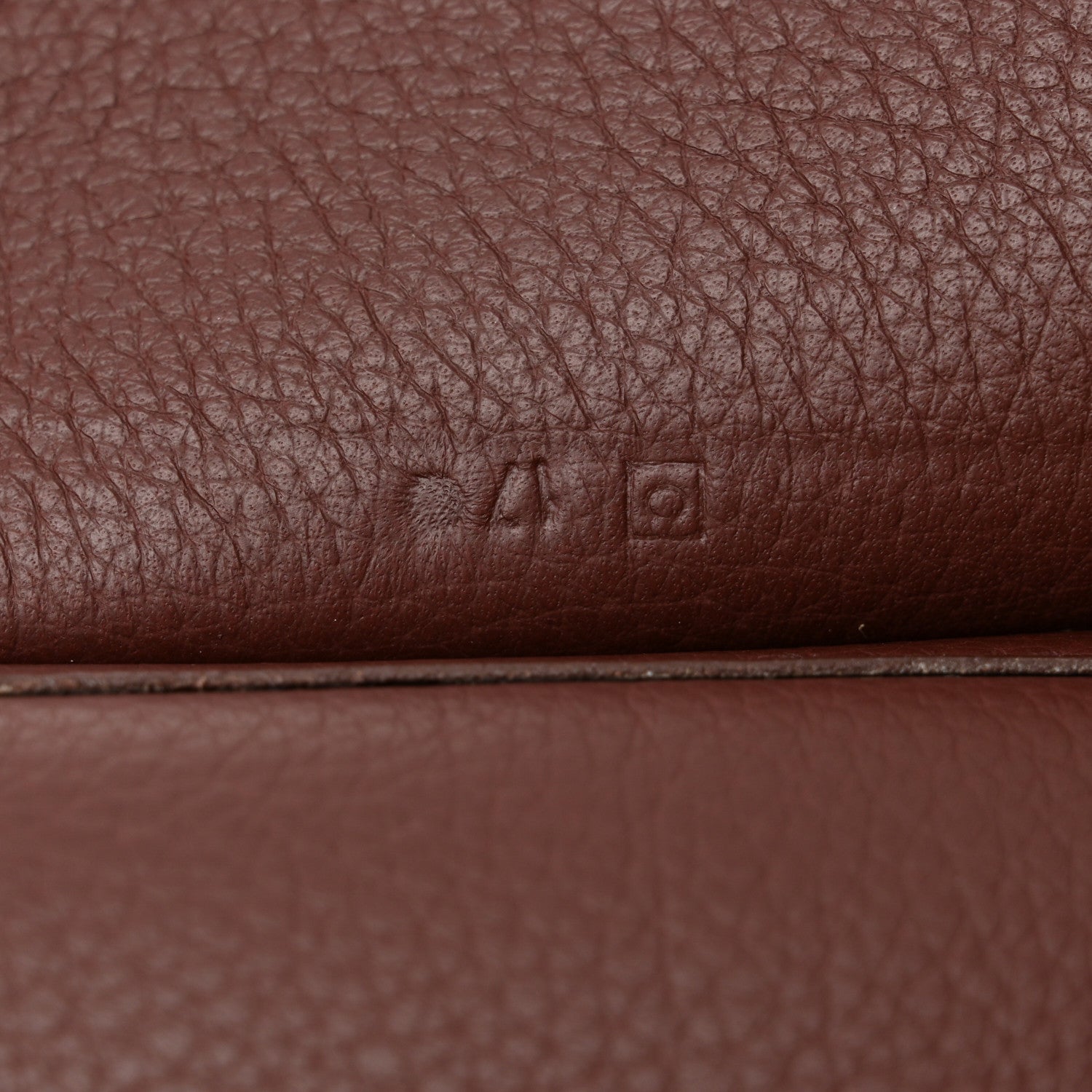 Hermes Taurillon Clemence Sherpa Backpack Rouge H 7 of 13